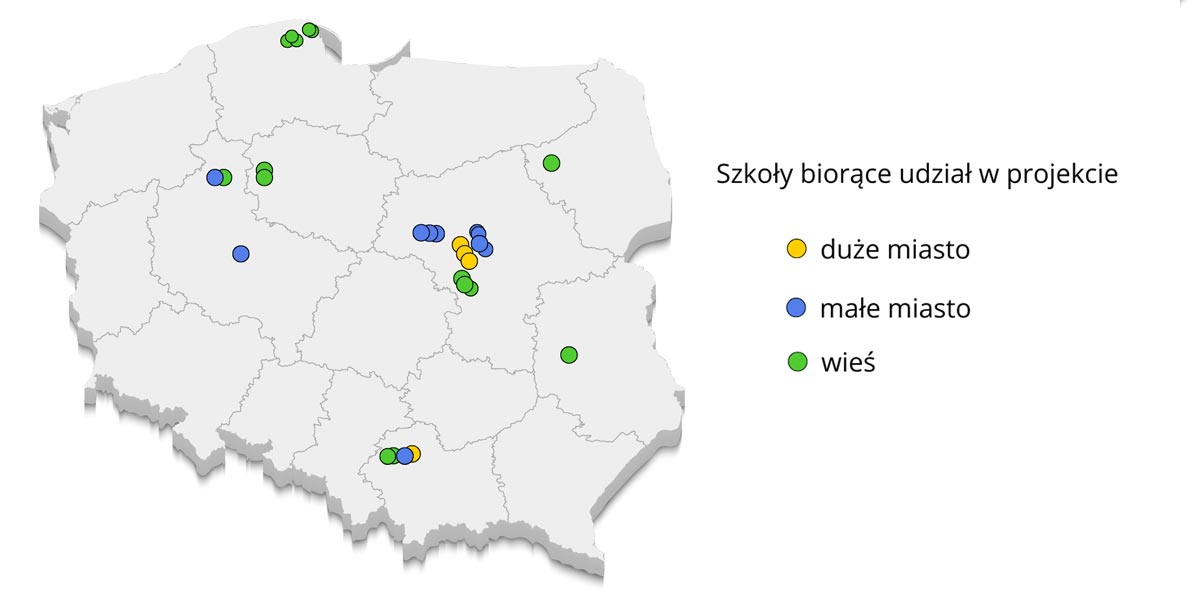 mapa szkół